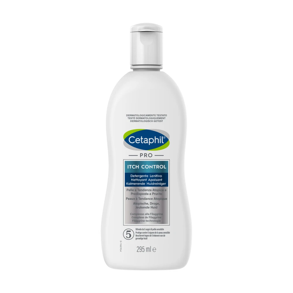 Cetaphil PRO Itch Control Kalmerende Huidreiniger 1 Cetaphil PRO Itch Control Kalmerende Huidreiniger