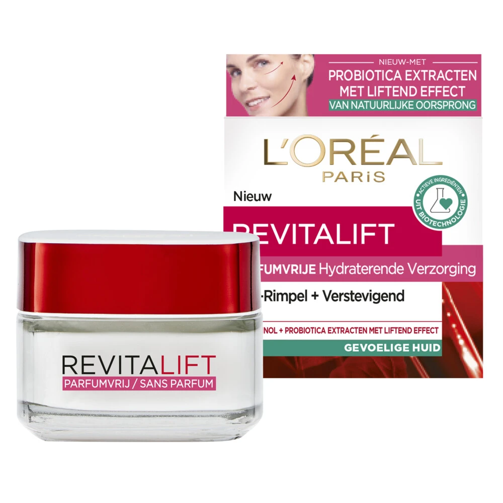 L'Oreal Lu0027Oréal Revitalift Fragrance Free Dagcrème 2 L'Oreal Lu0027Oréal Revitalift Fragrance Free Dagcrème - Afbeelding 2