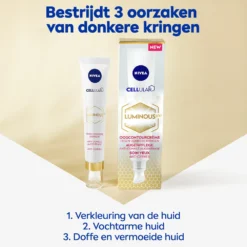Nivea Luminous Oogcreme Anti-Spot 5 Nivea Luminous Oogcreme Anti-Spot -Exporteren Zalfje Pro Winkel 1033005 3