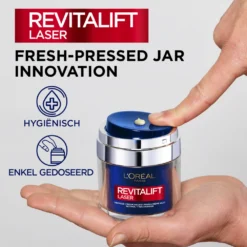 L'Oreal Lu0027Oréal Revitalift Laser Pressed Nachtcreme -Exporteren Zalfje Pro Winkel 1035561 4