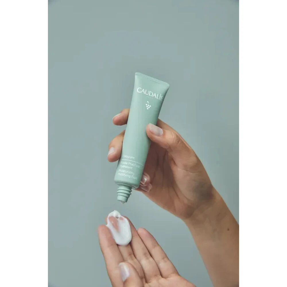 Caudalie Vinopure Hydraterende En Matmakende Fluide 2 Caudalie Vinopure Hydraterende En Matmakende Fluide - Afbeelding 2
