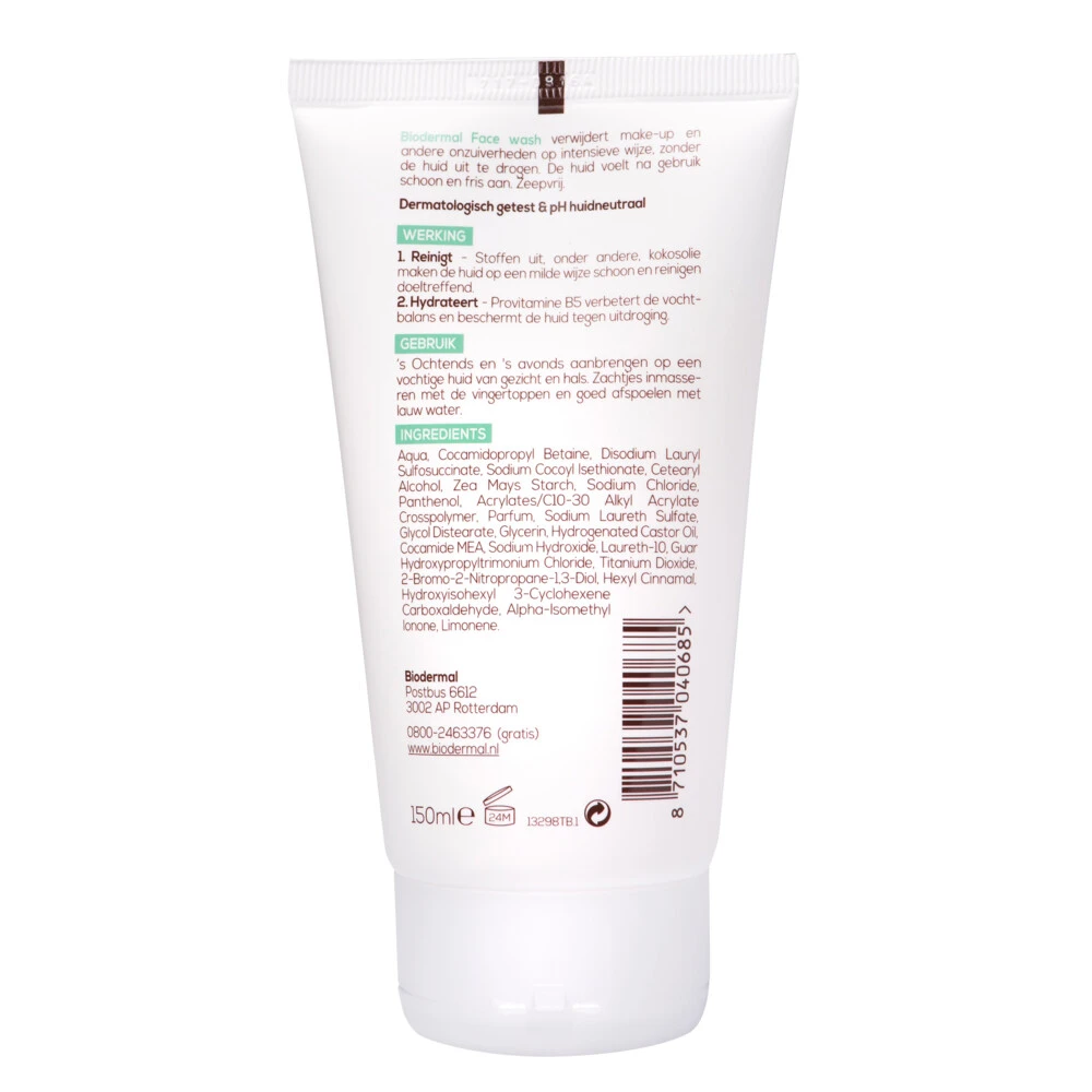 Biodermal Face Wash 2 Biodermal Face Wash - Afbeelding 2