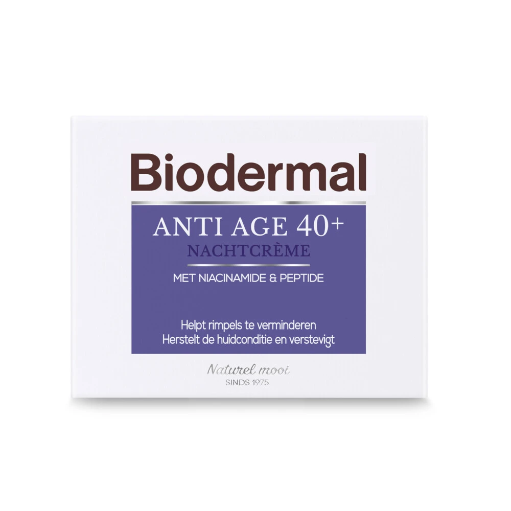 Biodermal Nachtcreme Anti Age 40+ 1 Biodermal Nachtcreme Anti Age 40+