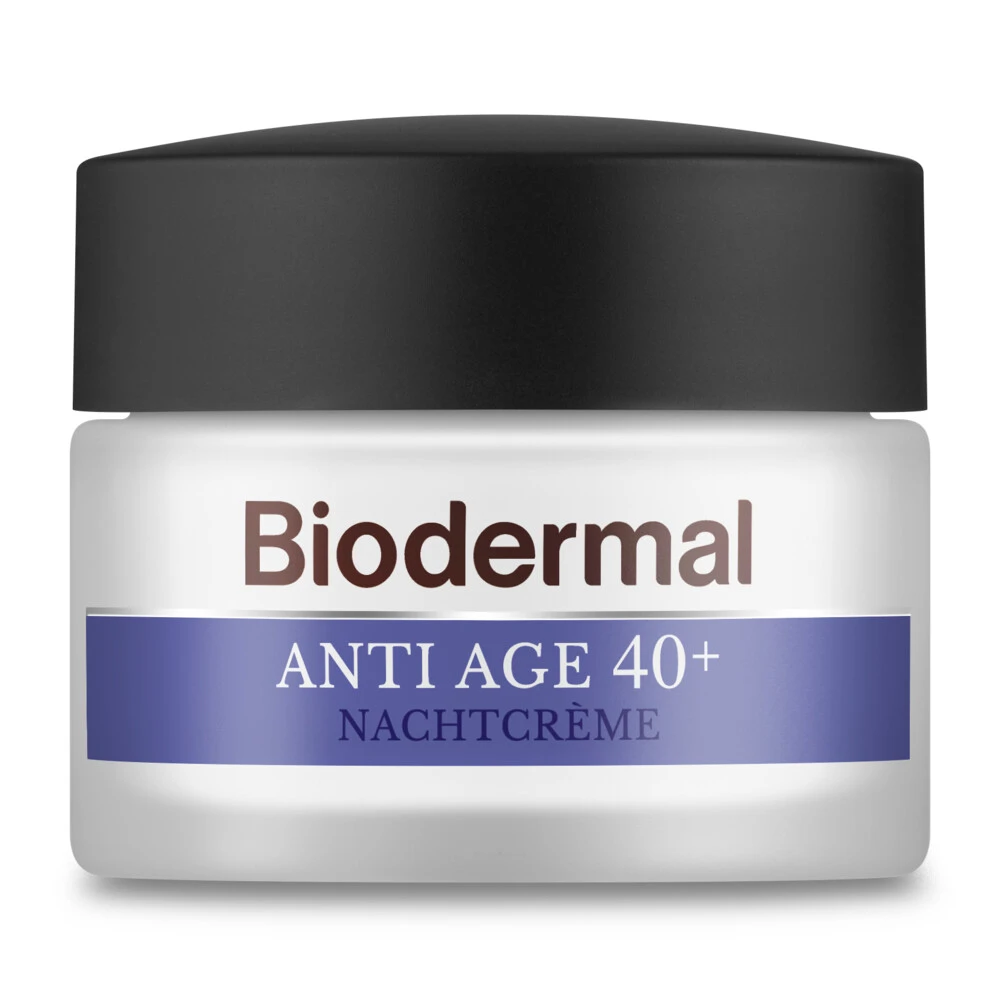 Biodermal Nachtcreme Anti Age 40+ 2 Biodermal Nachtcreme Anti Age 40+ - Afbeelding 2