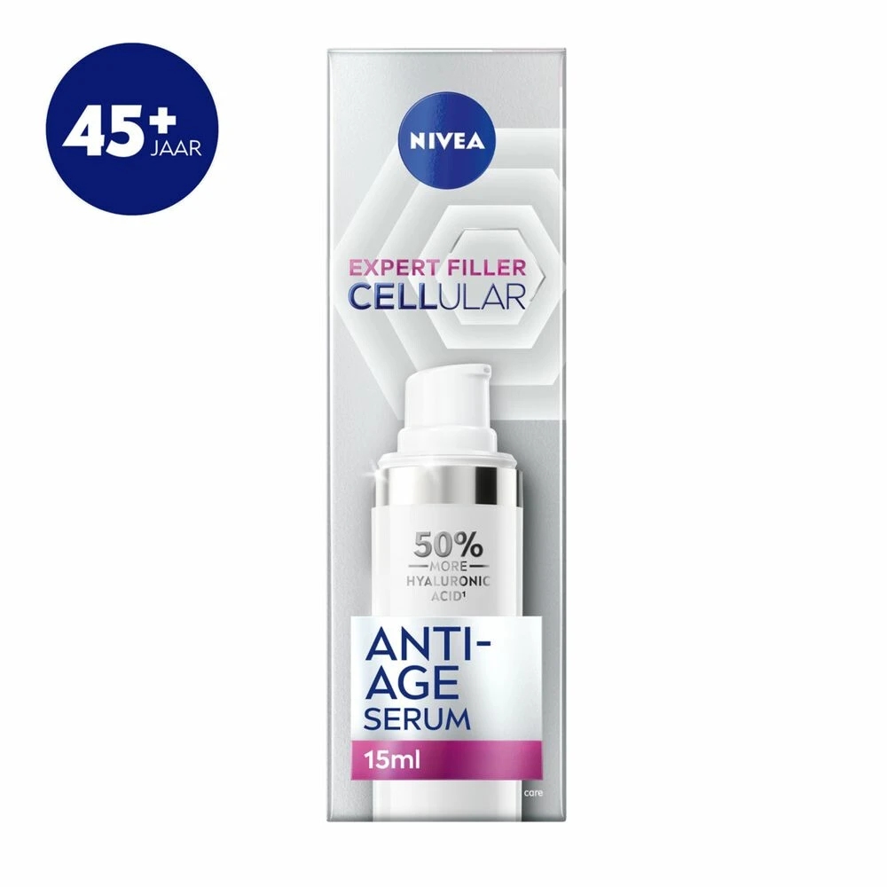 Nivea CELLular Hyaluron Anti-Age Verstevigend Serum 1 Nivea CELLular Hyaluron Anti-Age Verstevigend Serum