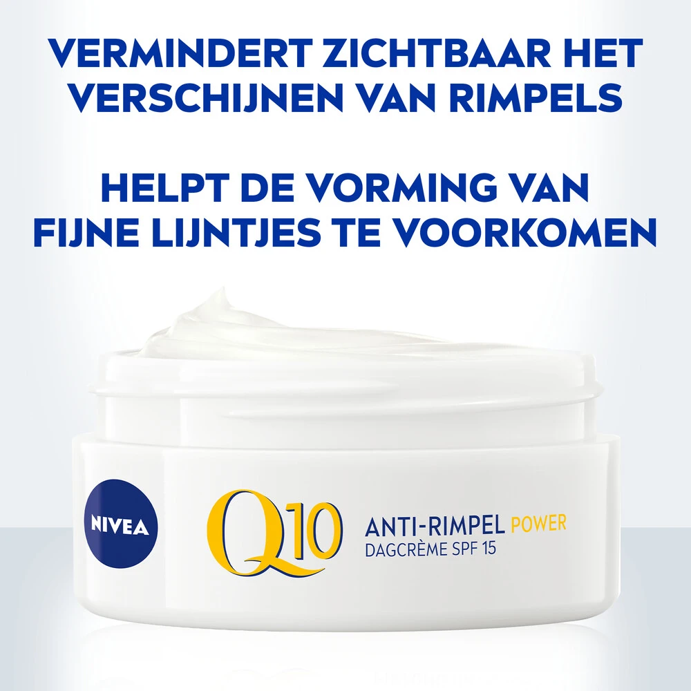 Nivea Anti-Rimpel Dagcreme Q10plus 2 Nivea Anti-Rimpel Dagcreme Q10plus - Afbeelding 2