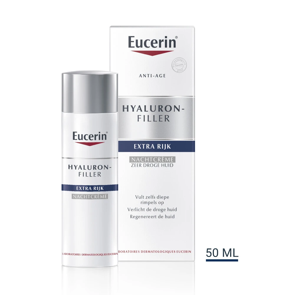 Eucerin Hyaluron-Filler Nachtcréme Extra Rijk 2 Eucerin Hyaluron-Filler Nachtcréme Extra Rijk - Afbeelding 2