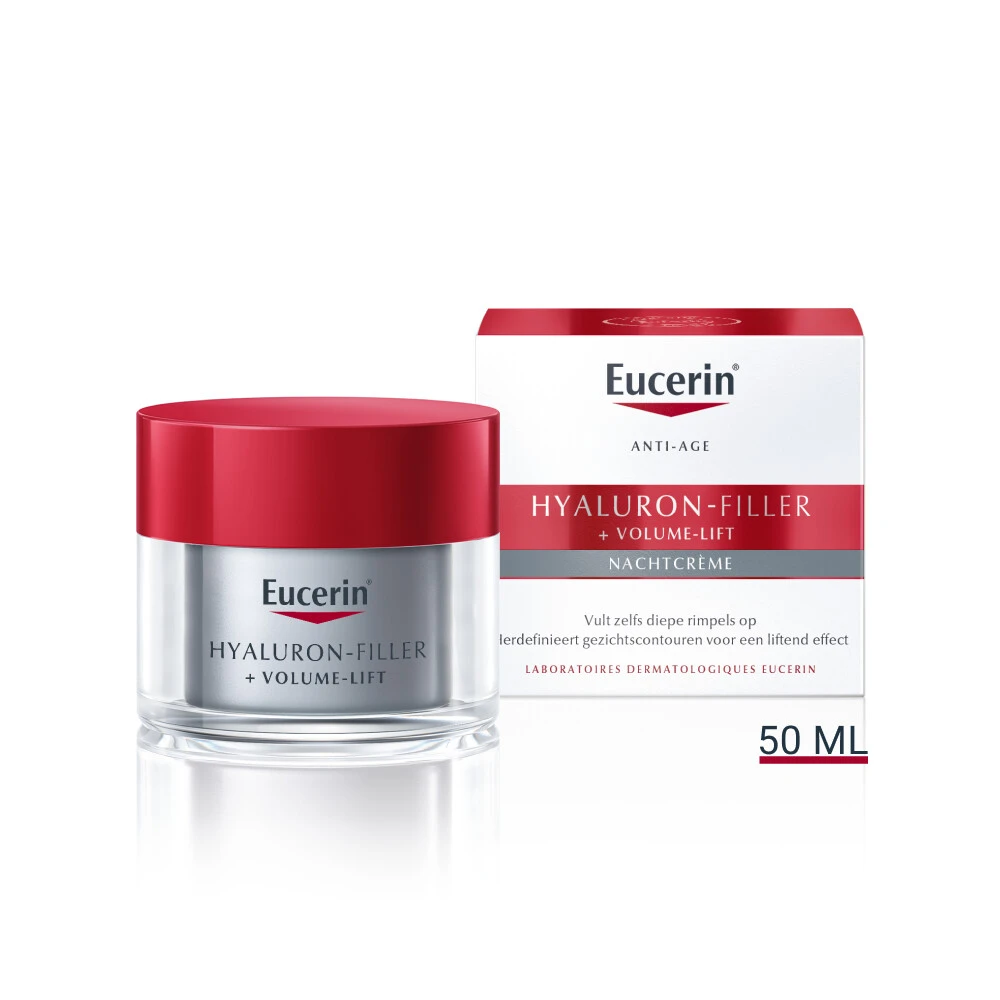 Eucerin Hyaluron-Filler + Volume-Lift Nachtcrème 1 Eucerin Hyaluron-Filler + Volume-Lift Nachtcrème