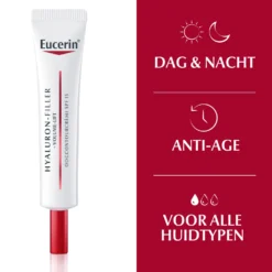 Eucerin Hyaluron-Filler + Volume-Lift Oogcontourcrème SPF 15 6 Eucerin Hyaluron-Filler + Volume-Lift Oogcontourcrème SPF 15 -Exporteren Zalfje Pro Winkel 998631 3